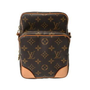LOUIS VUITTON Brown Monogram Canvas Shoulder Bag
